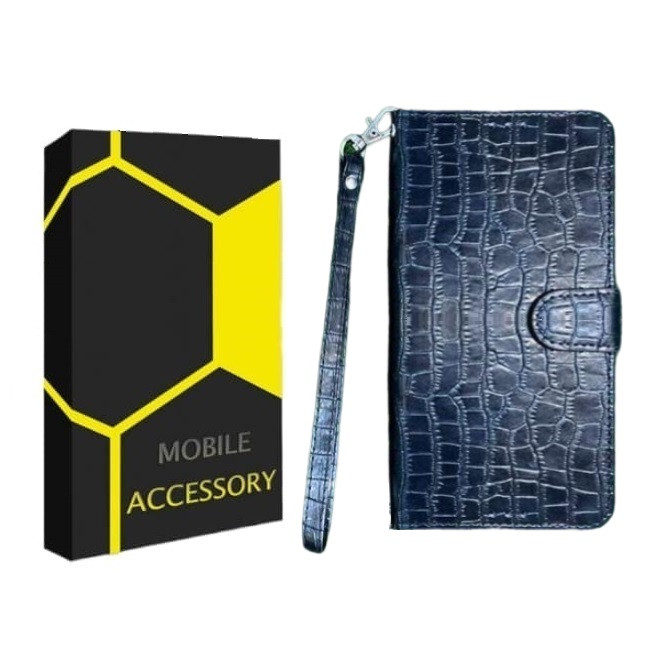 کیف کلاسوری مدل Leather مناسب برای گوشی موبایل شیائومی Redmi Note 11 Pro 4G / 5G