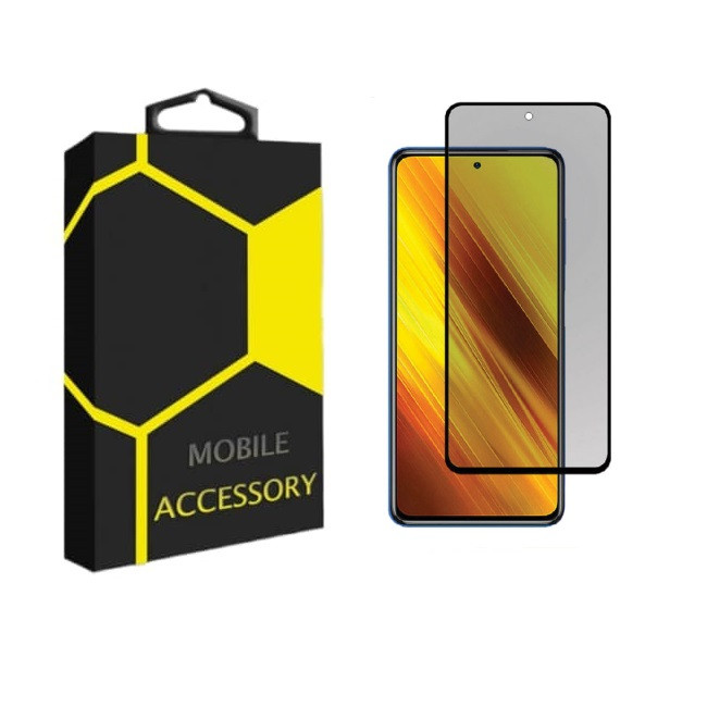 محافظ صفحه نمایش حریم شخصی مدل PR-AD مناسب برای گوشی موبایل شیائومی Redmi Note 9S / 9Pro