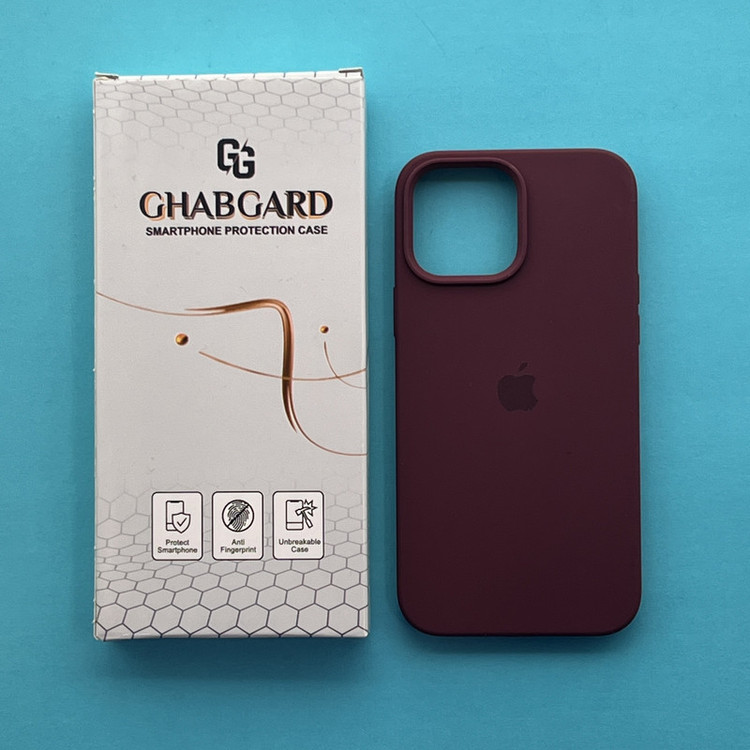 کاور قاب گارد مدل سیلیکونی ساده مناسب برای گوشی موبایل اپل IPhone 13 PROMAX