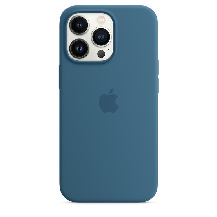 کاور طرح سیلیکونی مدل ساده مناسب برای گوشی موبایل اپل iphone 13 promax