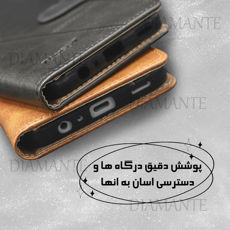 کیف کلاسوری دیامانته مدل تانگو مناسب برای گوشی موبایل آنر X6