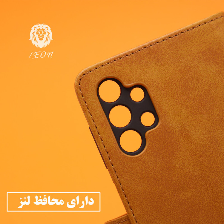 کیف کلاسوری لئون مدل Khoshi مناسب برای گوشی موبایل شیائومی Poco X4 Gt