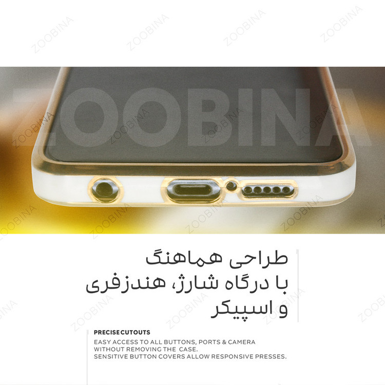 کاور زوبینا طرح فضانورد مدل Spaceman مناسب برای گوشی موبایل سامسونگ Galaxy A04S / A13 5G