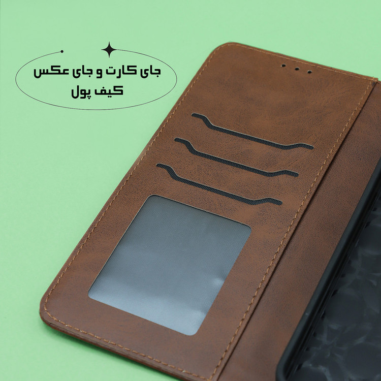 کیف کلاسوری دیامانته مدل Scusa Rd مناسب برای گوشی موبایل شیائومی Poco F4 به همراه بند آویز