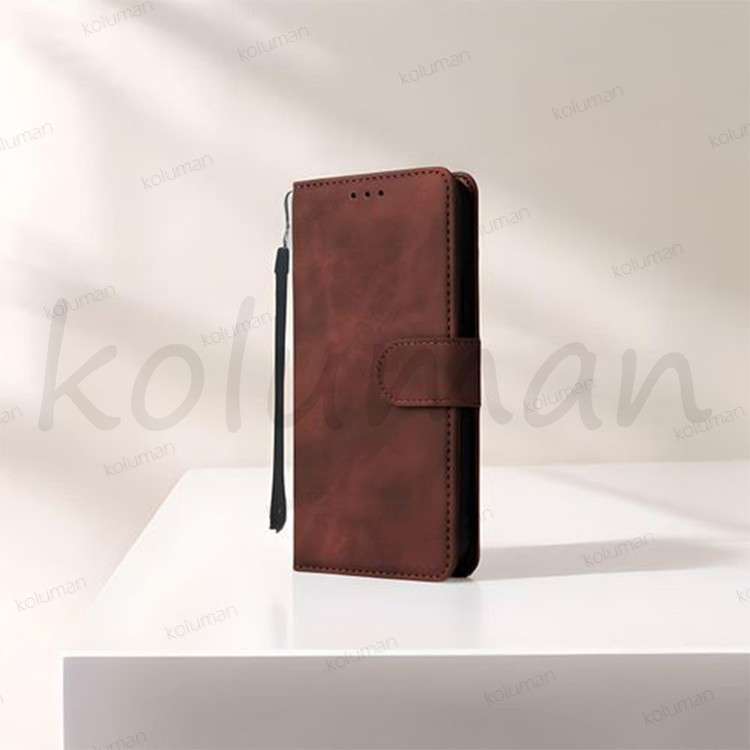 کیف کلاسوری کلومن مدل چرمی مناسب برای گوشی موبایل شیائومی Redmi Note 8 Pro به همراه بند آویز