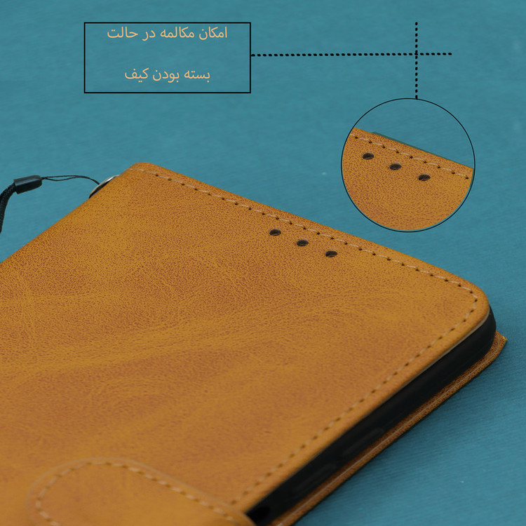 کیف کلاسوری دیامانته مدل Band Rd مناسب برای گوشی موبایل شیائومی Mi 12x به همراه بندآویز
