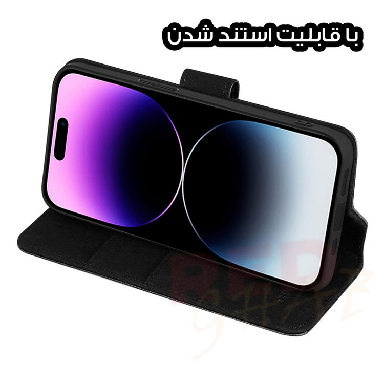 کیف کلاسوری رد قاب مدل KKR مناسب برای گوشی موبایل شیائومی Poco X4 Pro 5G