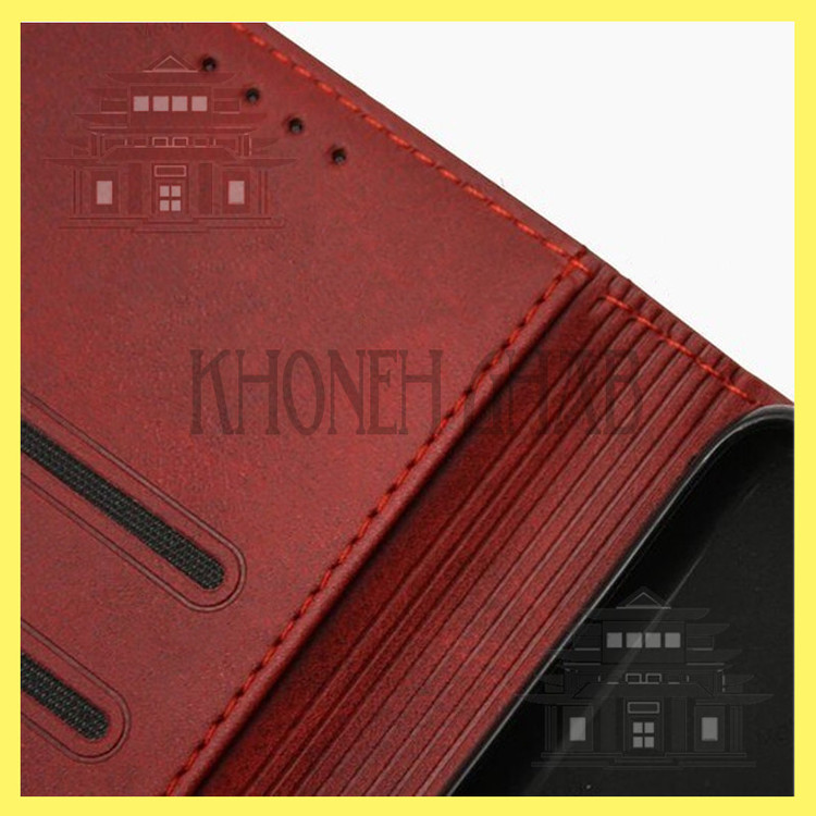 کیف کلاسوری خونه قاب مدل چرمی طرح CUT مناسب برای گوشی موبایل سامسونگ Galaxy A02