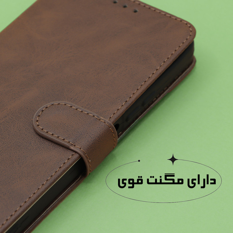 کیف کلاسوری مدل Morning مناسب برای گوشی موبایل شیائومی Mi 12X به همراه بندآویز