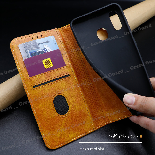 کیف کلاسوری گرین گارد طرح چرمی مدل Bitta مناسب برای گوشی موبایل شیائومی Redmi Note 12 Pro 5G