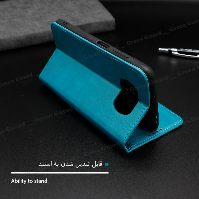 کیف کلاسوری گرین گارد طرح چرمی مدل Bitta مناسب برای گوشی موبایل شیائومی Redmi Note 12 Pro 5G