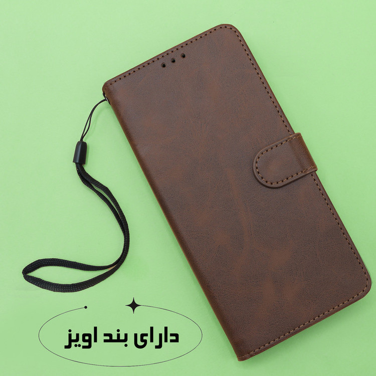 کیف کلاسوری مدل Morning مناسب برای گوشی موبایل شیائومی Poco F4 به همراه بندآویز