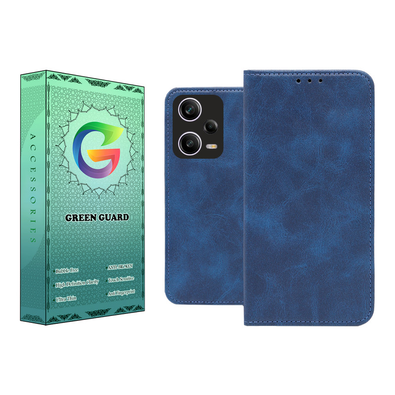 کیف کلاسوری گرین گارد طرح چرمی مدل Bitta مناسب برای گوشی موبایل شیائومی Redmi Note 12 Pro 5G