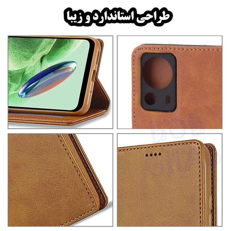 کیف کلاسوری باب قاب مدل KKB مناسب برای گوشی موبایل سامسونگ Galaxy A02 / M02