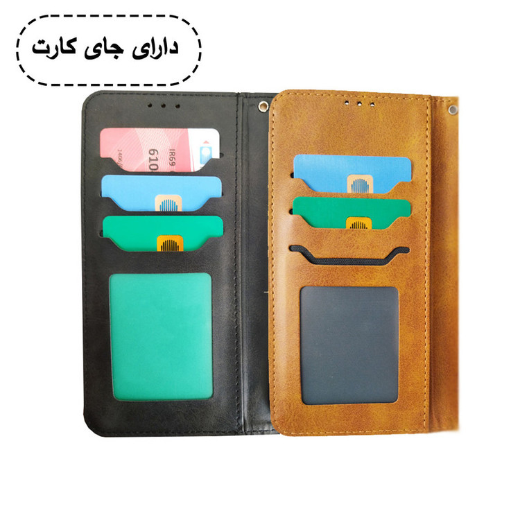 کیف کلاسوری سناتور قاب مدل لوکس مناسب برای گوشی موبایل آنر X7 به همراه بندآویز