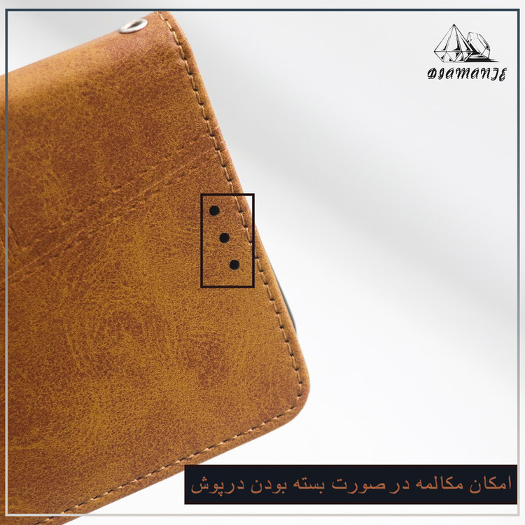کیف کلاسوری دیامانته مدل Tango Bk مناسب برای گوشی موبایل هوآوی P40 Lite / Nova 6 SE