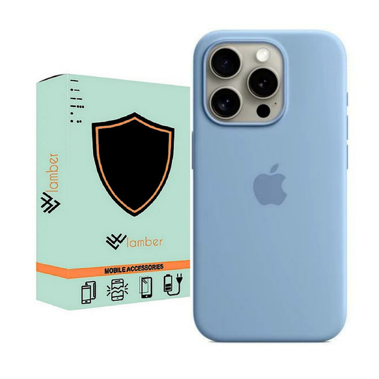 کاور لمبر مدل سیلیکونِی مناسب برای گوشی موبایل اپل Iphone 16 Pro Max