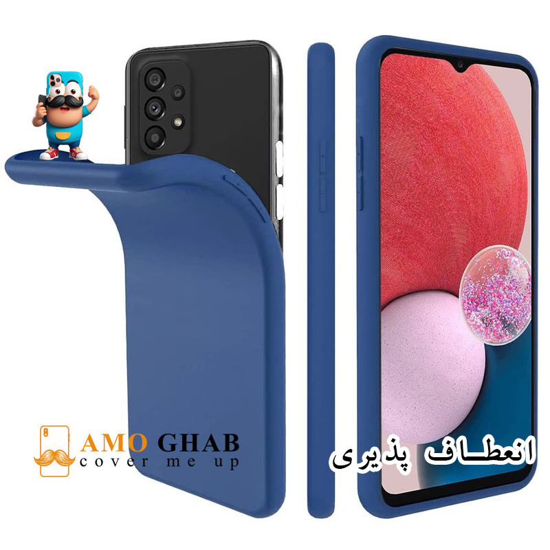 کاور عمو قاب مدل سیلیکونی مناسب برای گوشی موبایل سامسونگ Galaxy A05