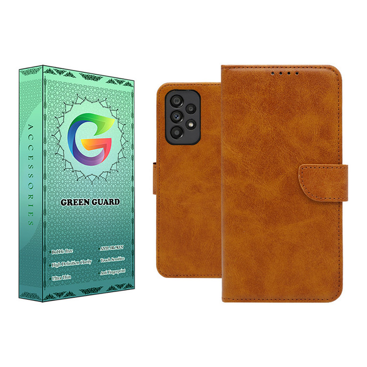 کیف کلاسوری گرین گارد مدل چرمی مگنتی کد Hb-G10 مناسب برای گوشی موبایل سامسونگ Galaxy A33 5G