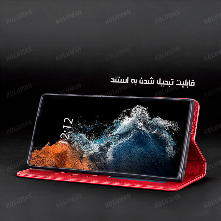 کیف کلاسوری کلومن مدل CALF SKIN مناسب برای گوشی موبایل شیائومی POCO X4 GT