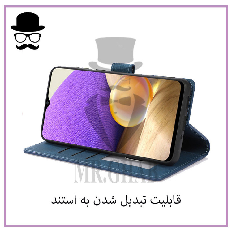 کیف کلاسوری مستر قاب مدل چرمی مناسب برای گوشی موبایل سامسونگ Galaxy A05s