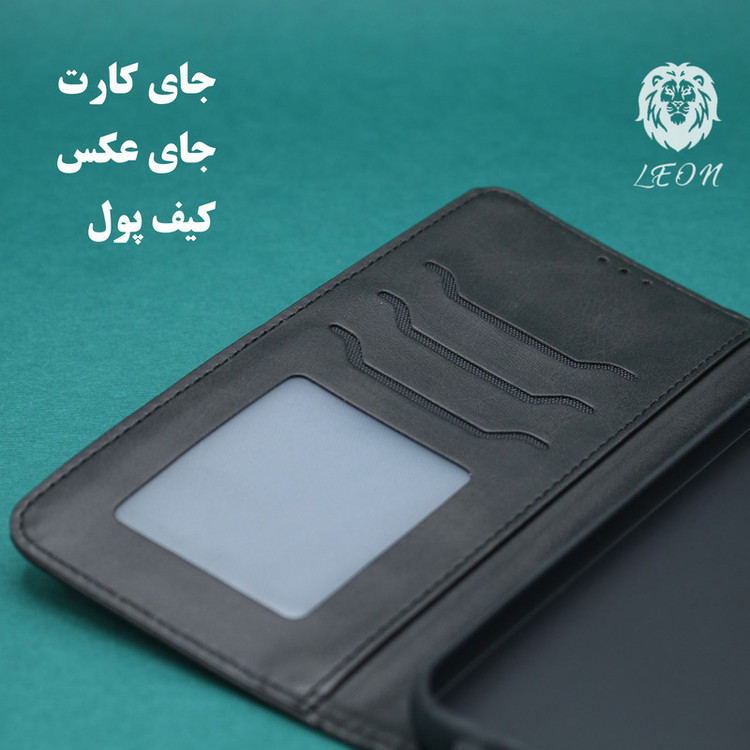 کیف کلاسوری لئون مدل Mortand Oro مناسب برای گوشی موبایل آنر X6