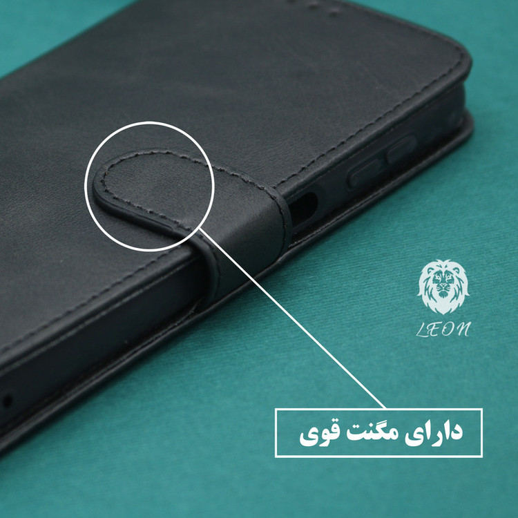 کیف کلاسوری لئون مدل Mortand Oro مناسب برای گوشی موبایل آنر X6