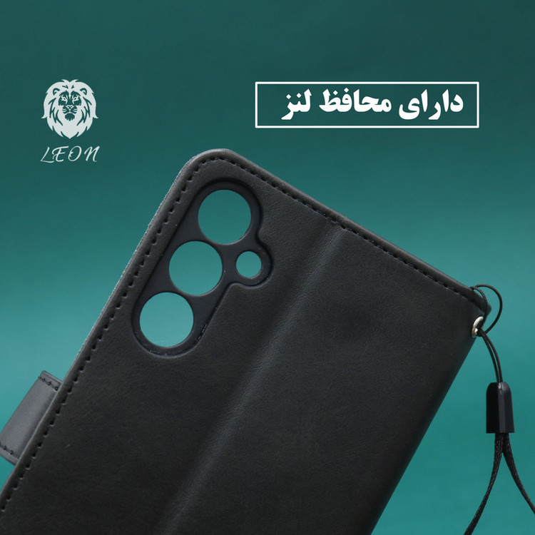 کیف کلاسوری لئون مدل Mortand Oro مناسب برای گوشی موبایل آنر X6