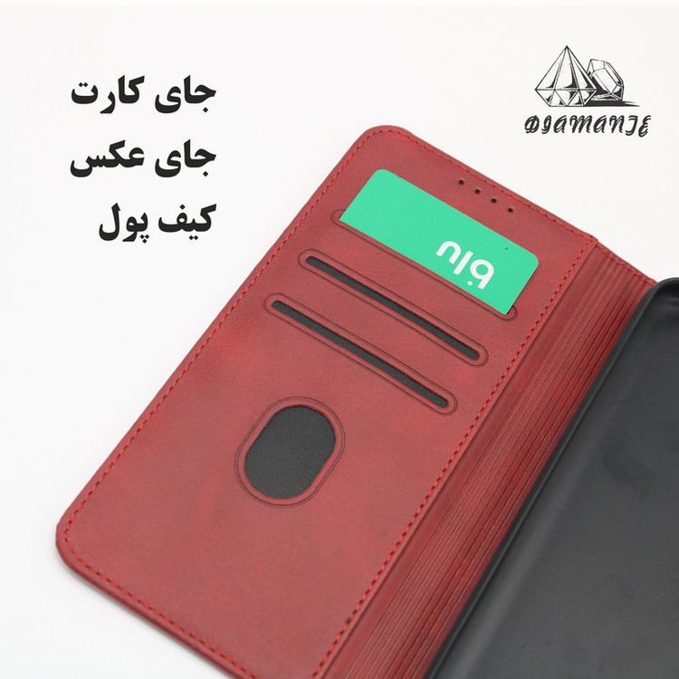 کیف کلاسوری دیامانته مدل Bersa Bk مناسب برای گوشی موبایل شیائومی Poco F3